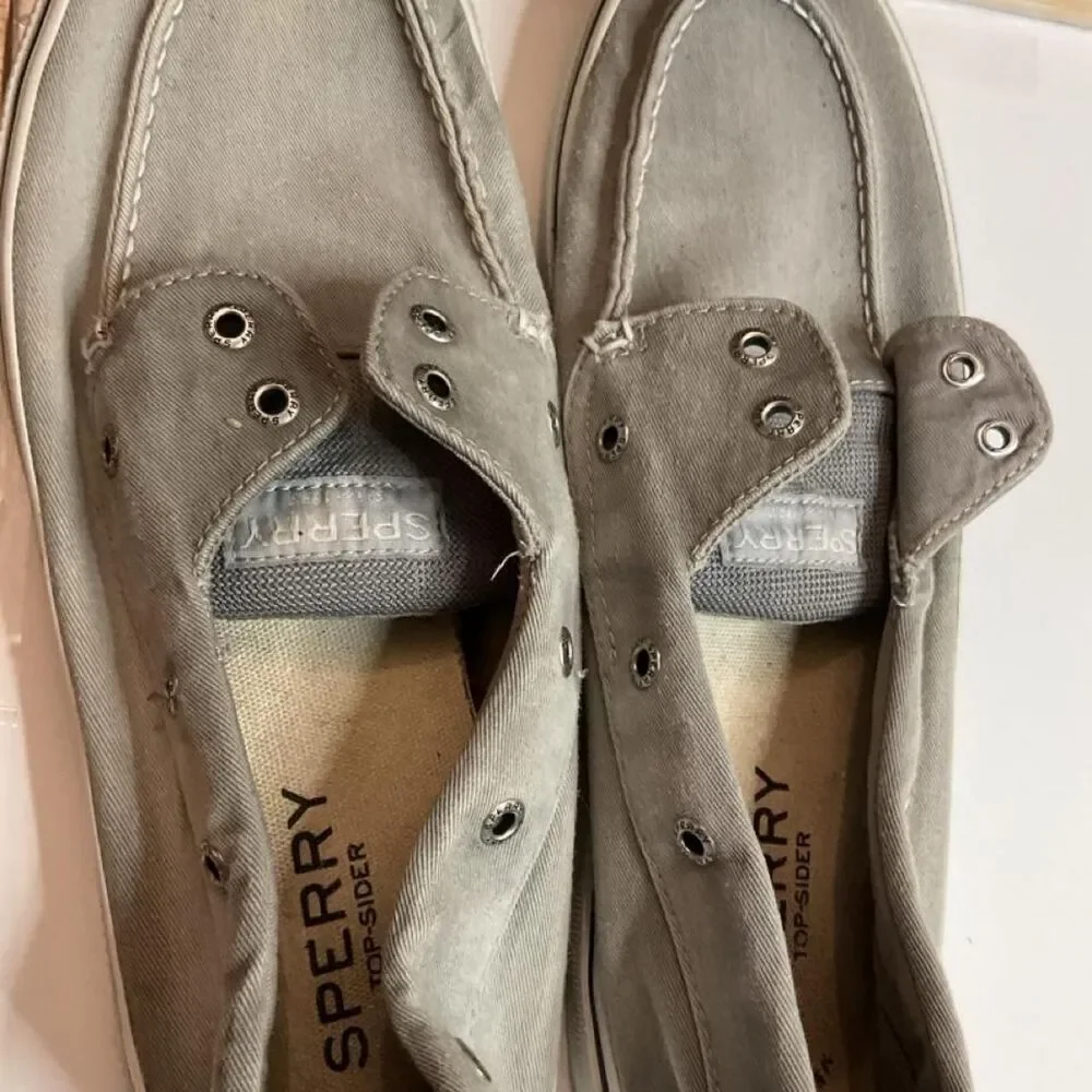 Sperry Men's Grey Boat-shoes